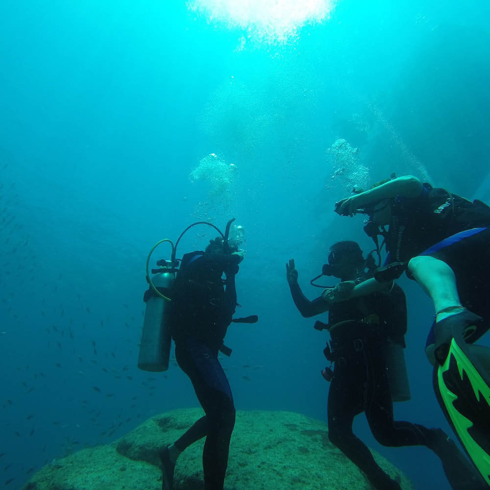Introductory diving